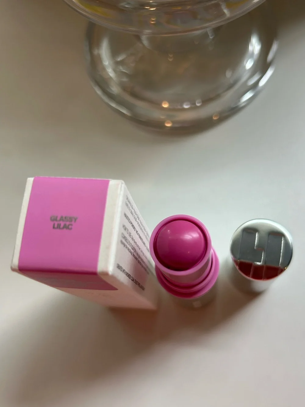 💜✨ Haus Labs Color Fuse Glassy Blush Balm Glassy Lilac NIB Full Size ✨💜